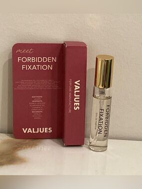 Valjues Forbidden Fixation Unisex Eau de Parfum 5ml BNIB *RARE*